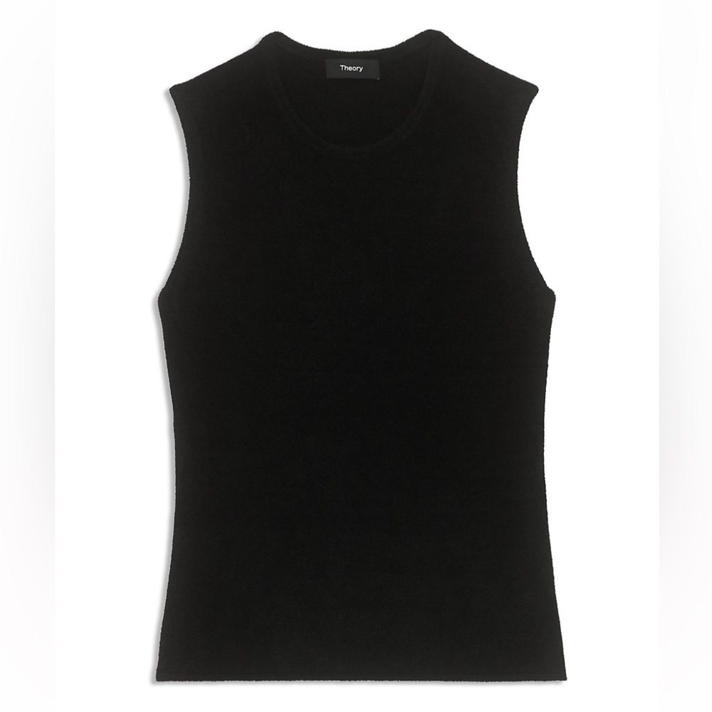 THEORY Velvet Tank Top Black, NWOT small